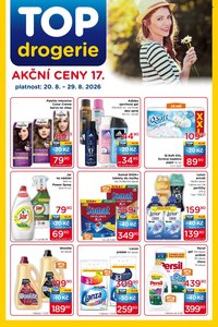 TOP DROGERIE leták - Od čtvrtka 20.8.2026