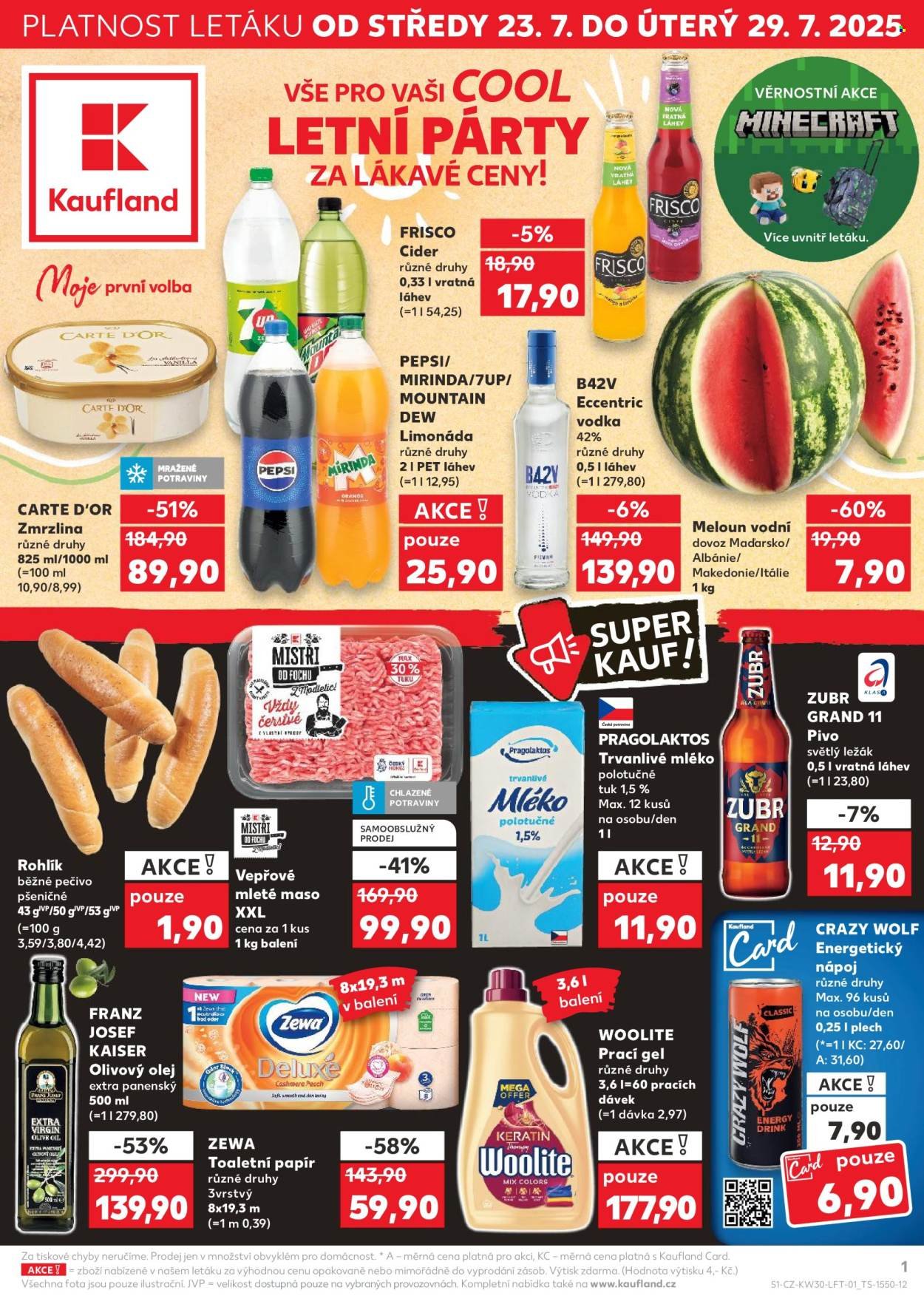 KAUFLAND leták - Od středy 23.7.2025 (2025-07-23 - 2025-07-29)