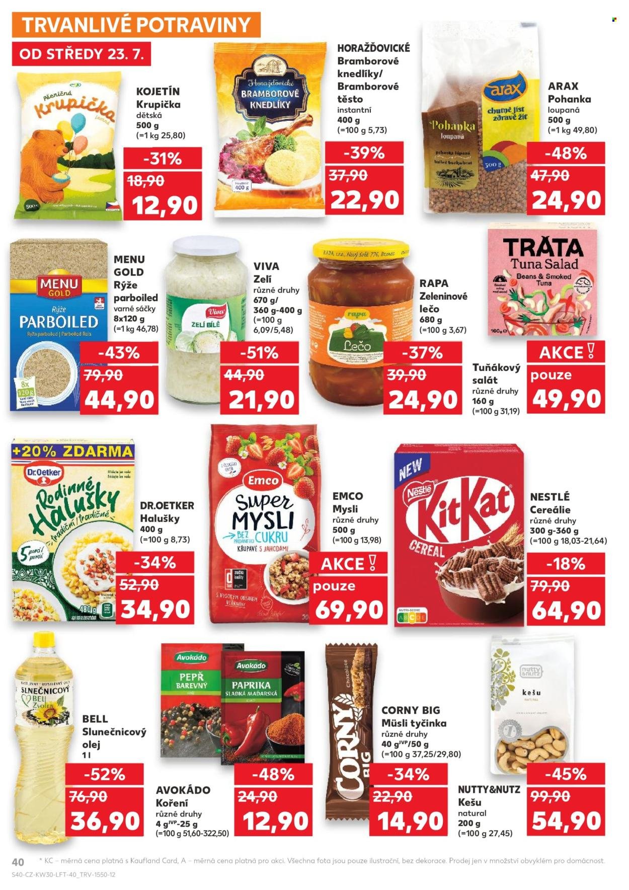 KAUFLAND leták - Od středy 23.7.2025 (2025-07-23 - 2025-07-29)