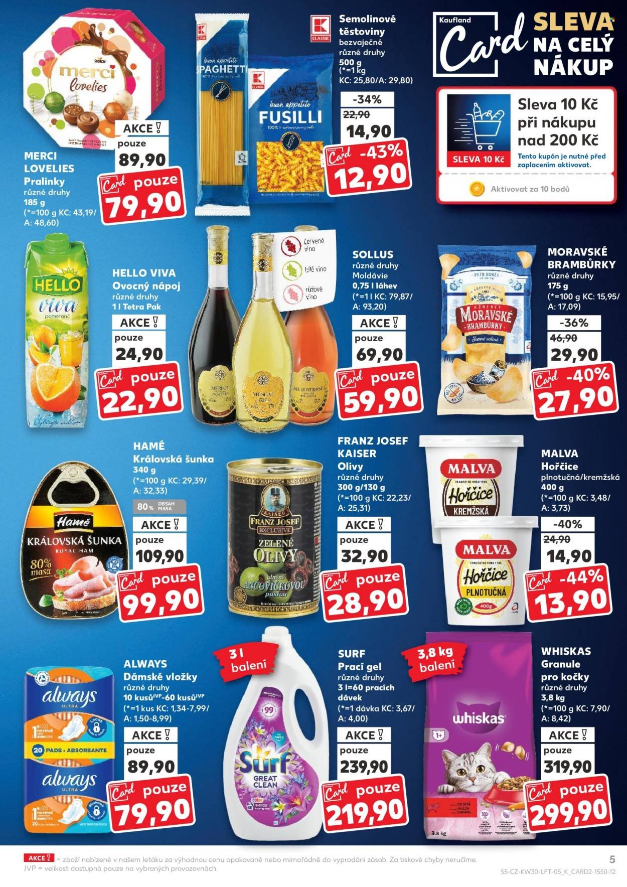 KAUFLAND leták - Od středy 23.7.2025 (2025-07-23 - 2025-07-29)