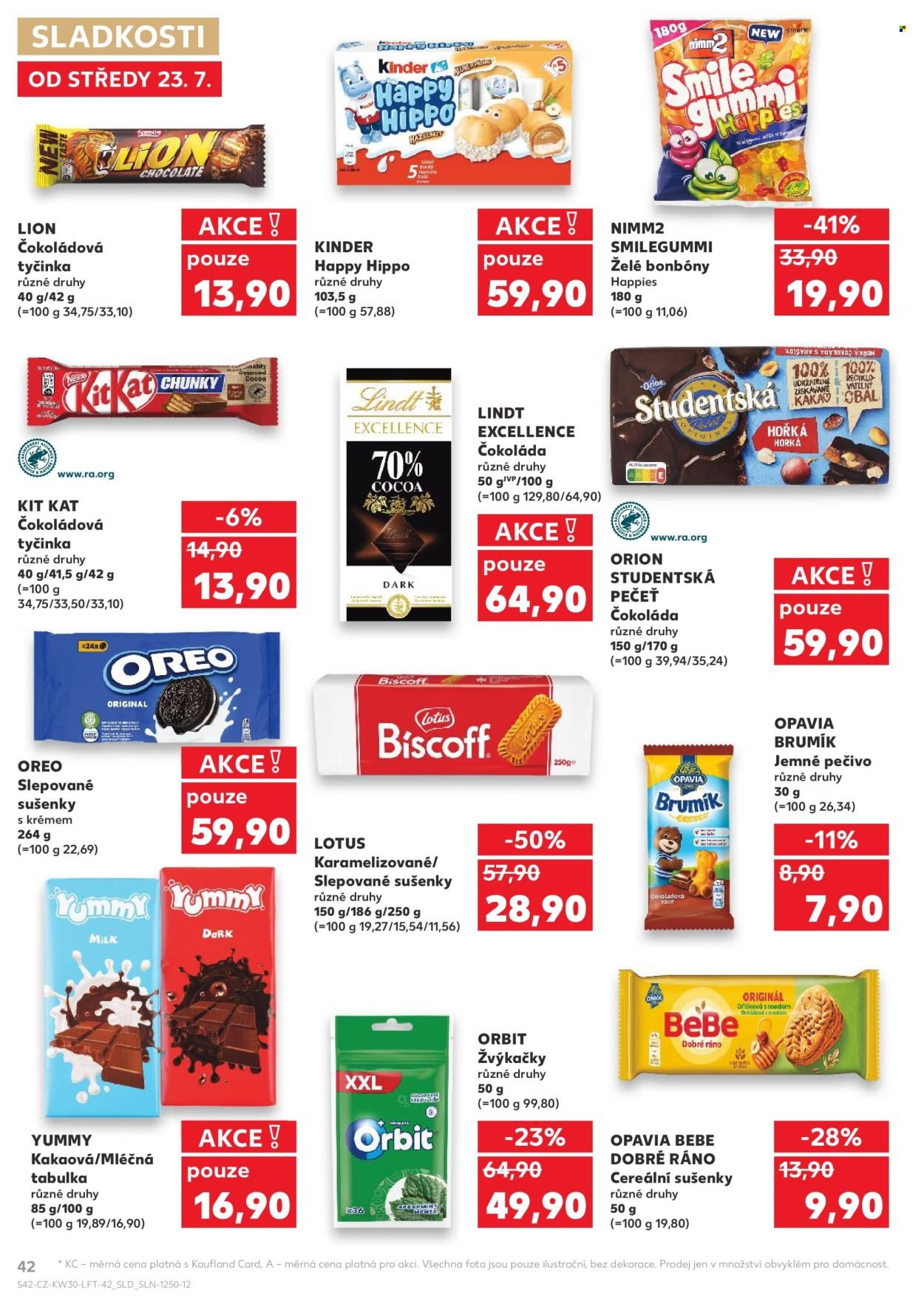 KAUFLAND leták - Od středy 23.7.2025 (2025-07-23 - 2025-07-29)
