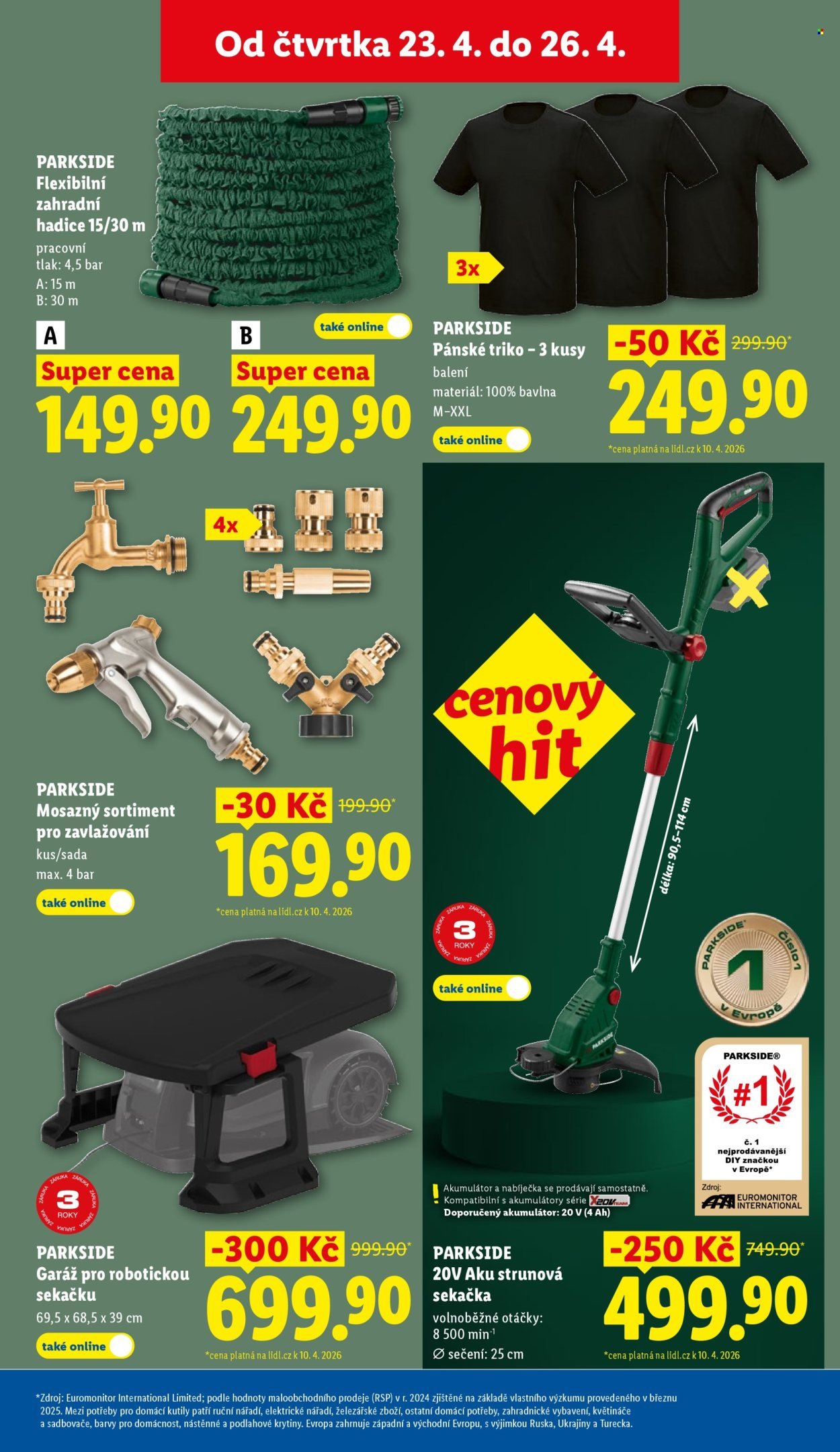 LIDL leták - Spotřební zboží (2026-04-20 - 2026-04-26)