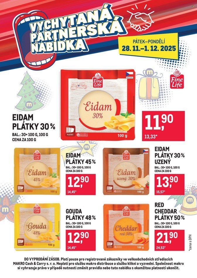 MAKRO leták - Partnerská nabídka (2025-11-28 - 2025-12-01)