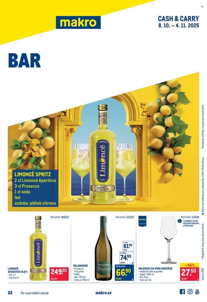 MAKRO leták - Bar (2025-10-08 - 2025-11-04)