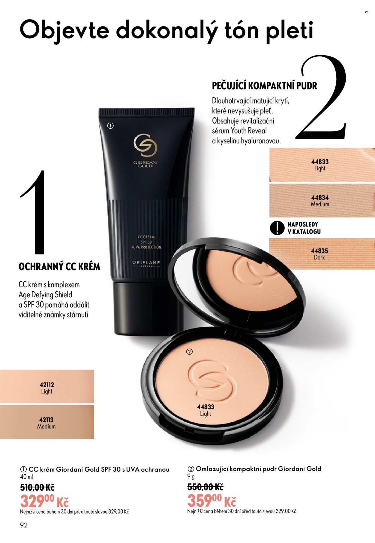 ORIFLAME leták - Od středy 9.9.2026