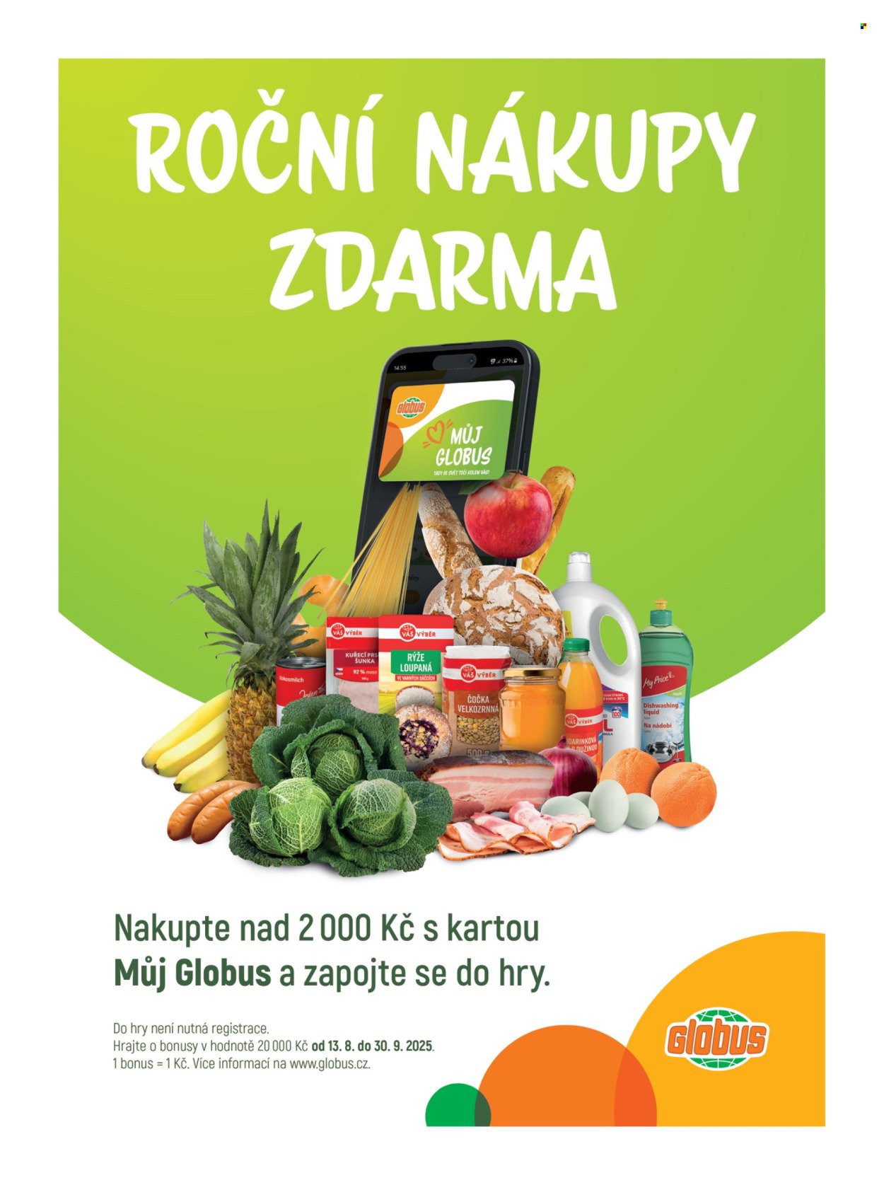 GLOBUS leták - Od středy 13.8.2025 (2025-08-13 - 2025-08-19)