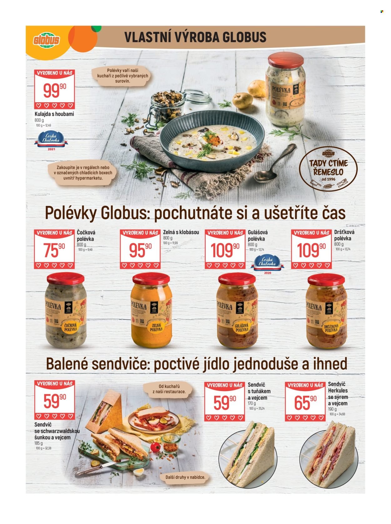 GLOBUS leták - Od středy 13.8.2025 (2025-08-13 - 2025-08-19)