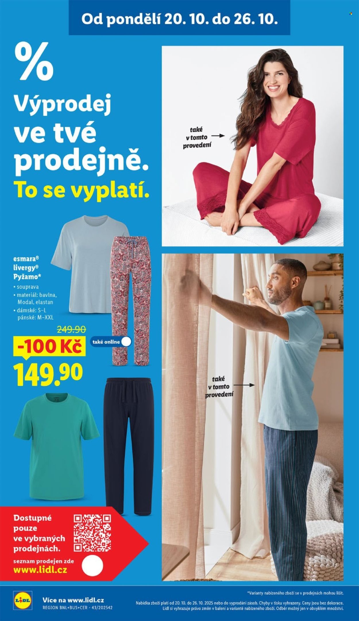 LIDL leták - Spotřební zboží (2025-10-20 - 2025-10-26)