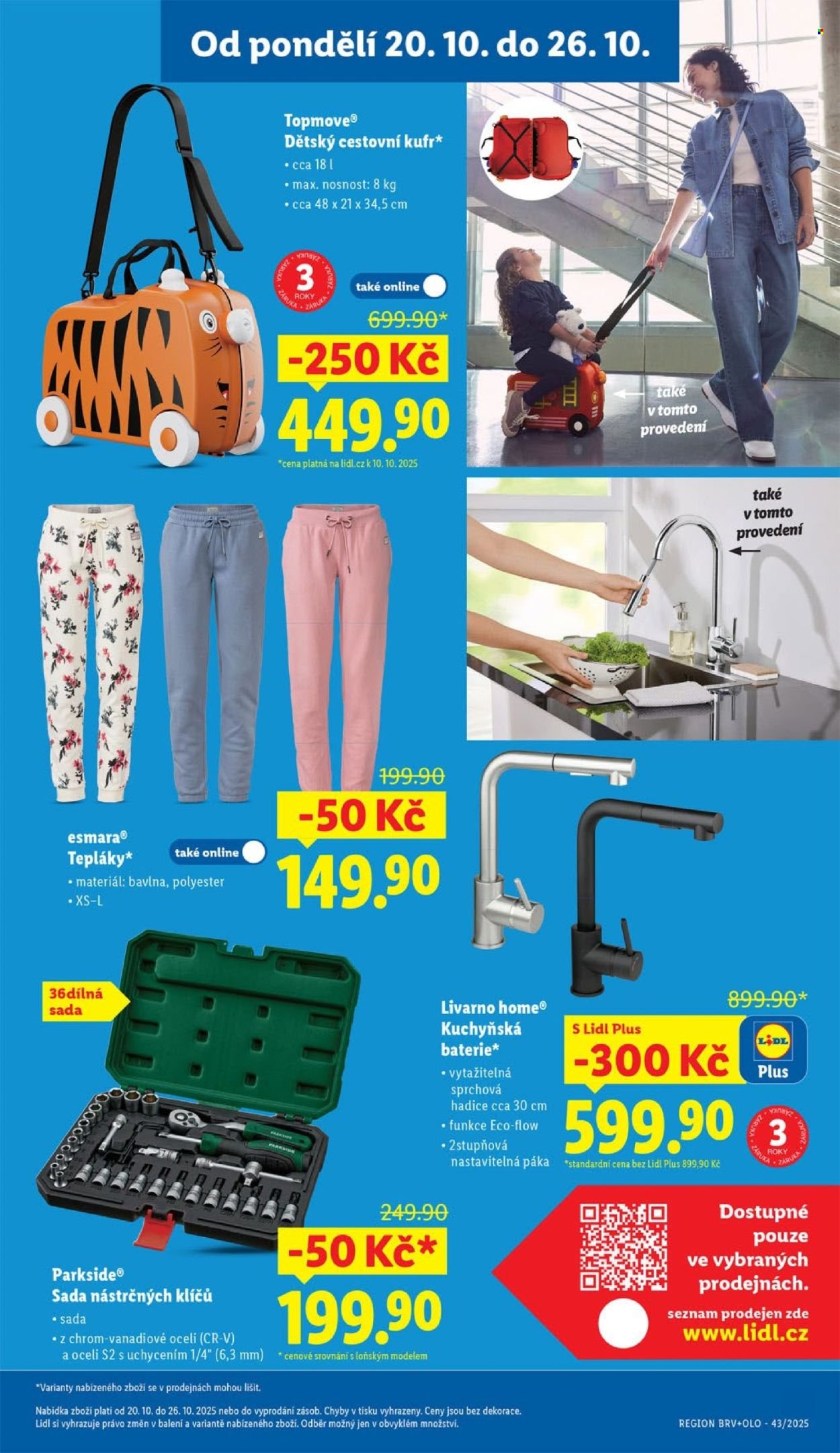 LIDL leták - Spotřební zboží (2025-10-20 - 2025-10-26)