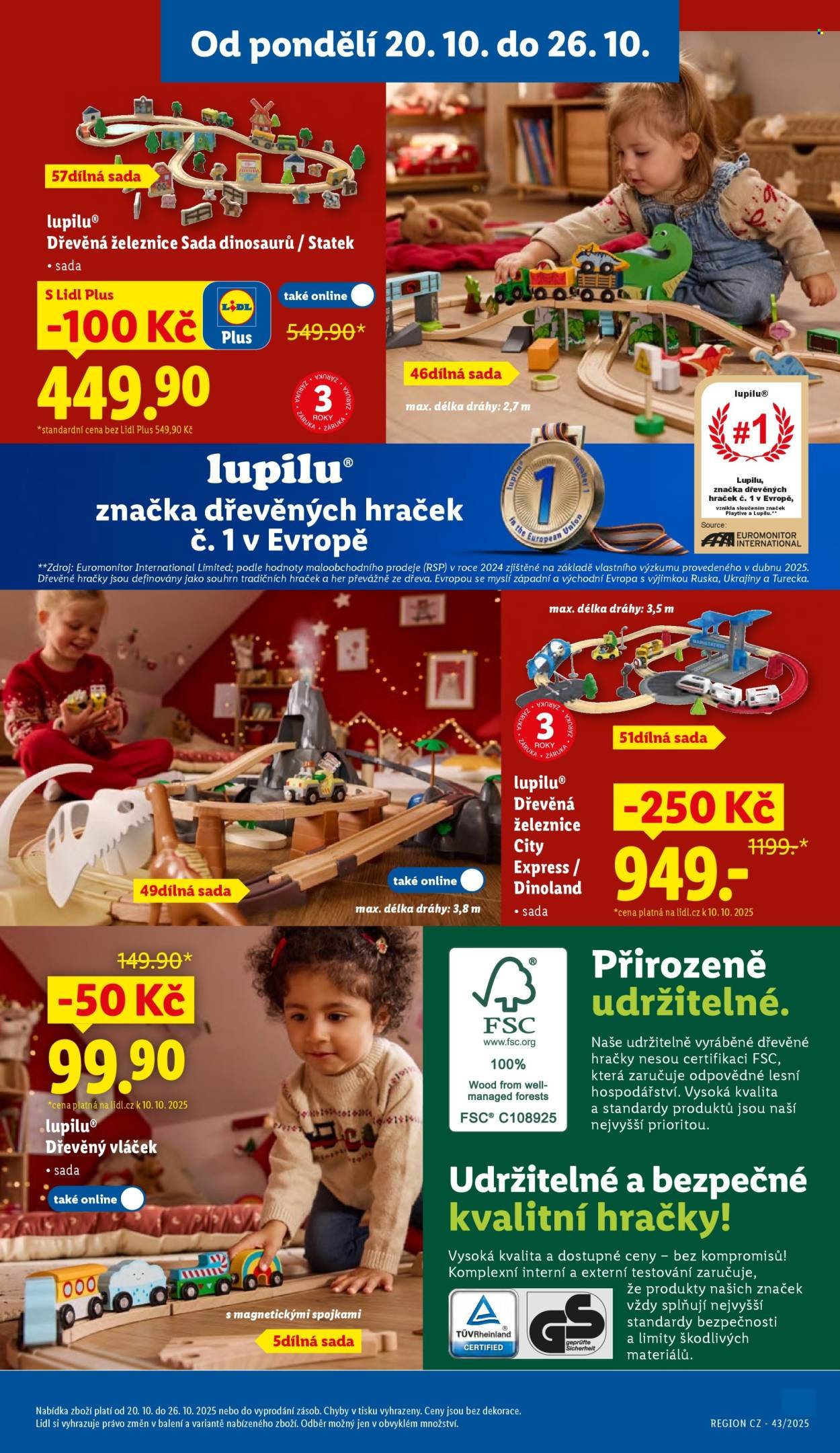 LIDL leták - Spotřební zboží (2025-10-20 - 2025-10-26)