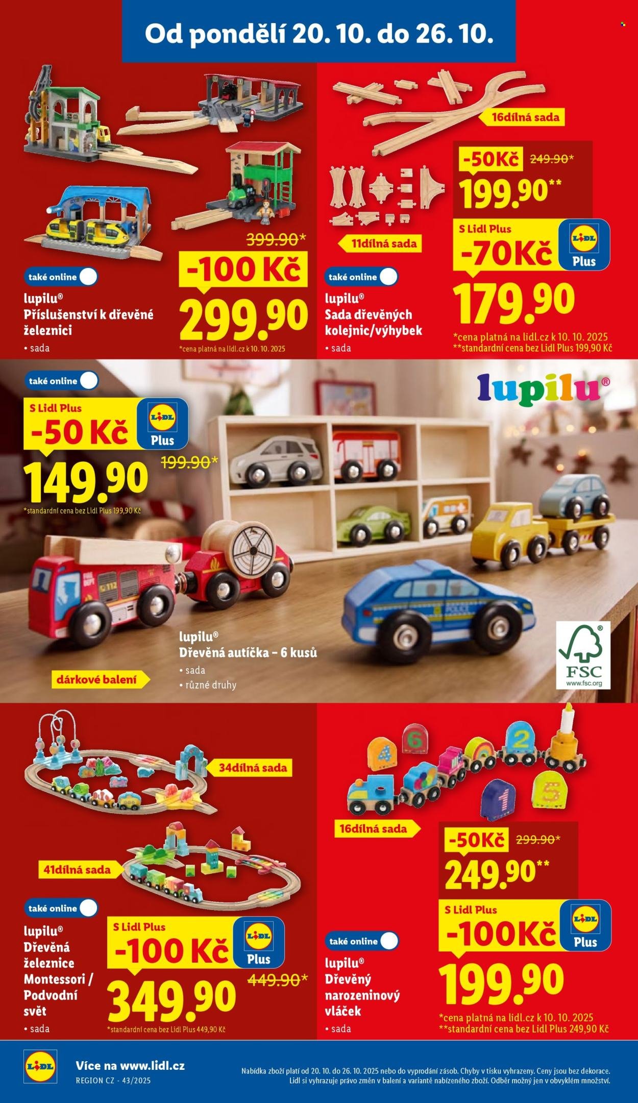 LIDL leták - Spotřební zboží (2025-10-20 - 2025-10-26)