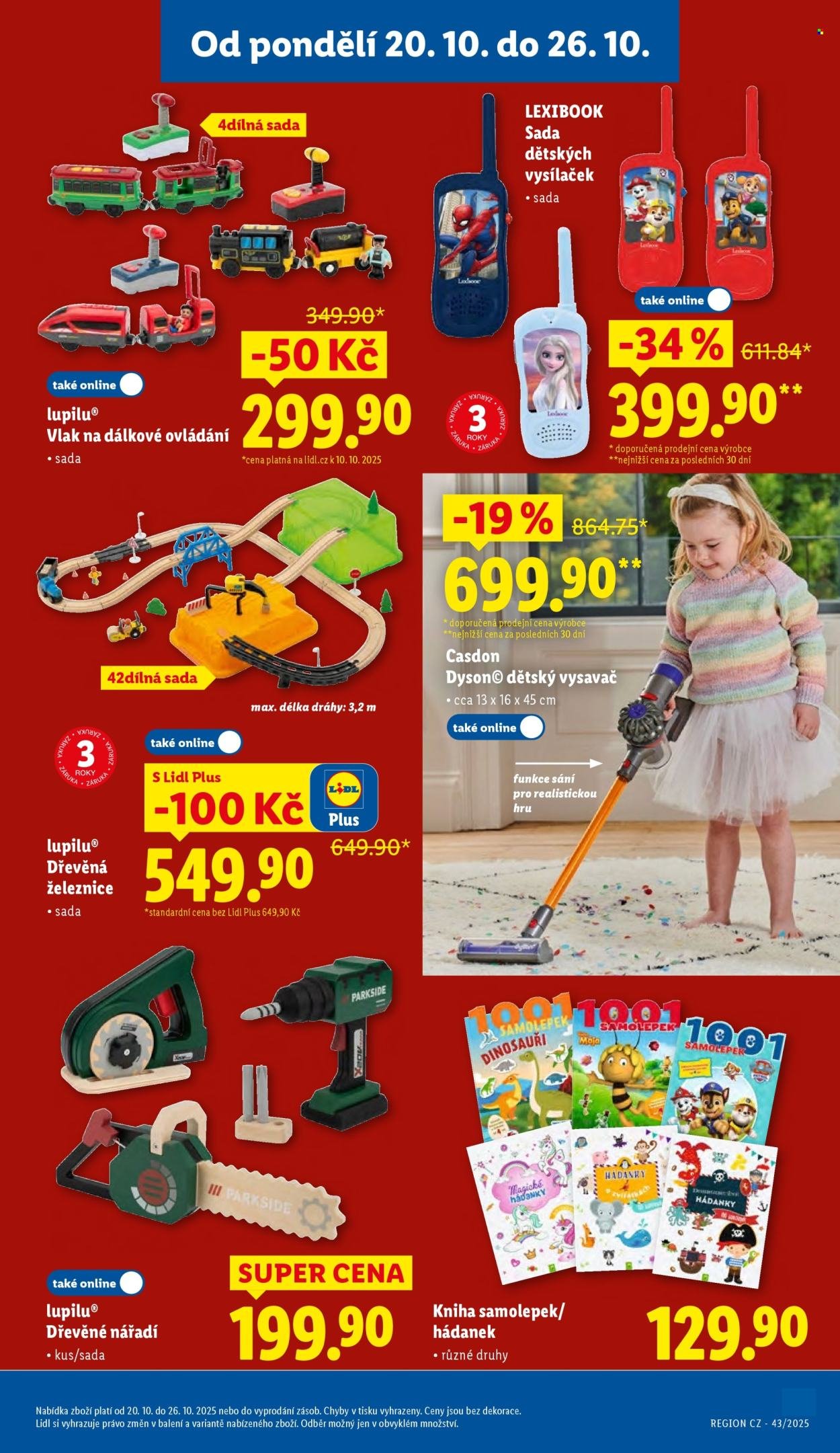 LIDL leták - Spotřební zboží (2025-10-20 - 2025-10-26)