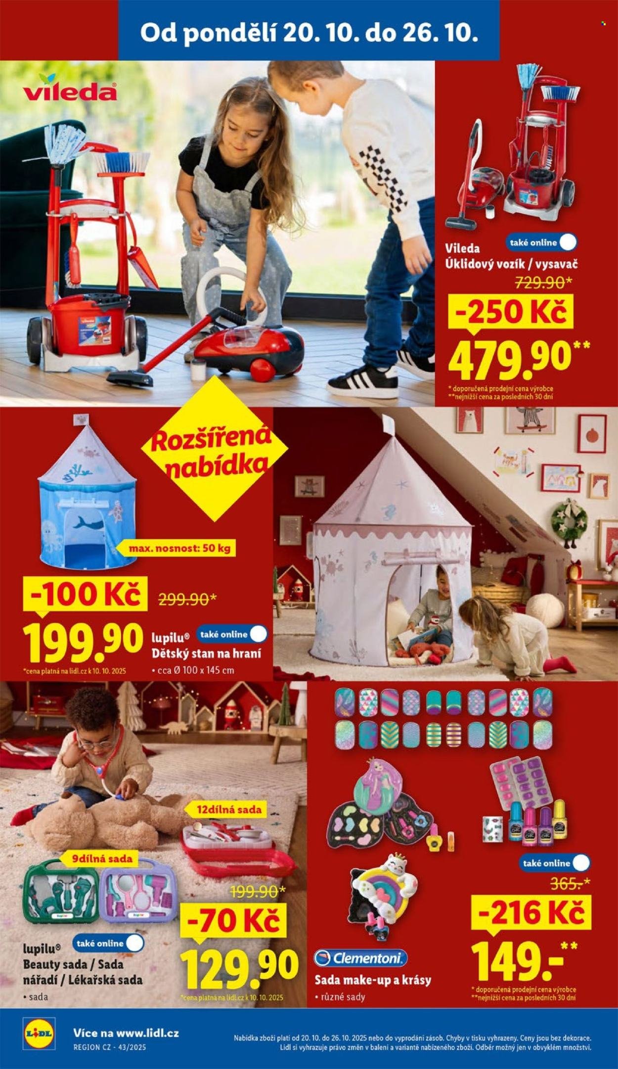 LIDL leták - Spotřební zboží (2025-10-20 - 2025-10-26)