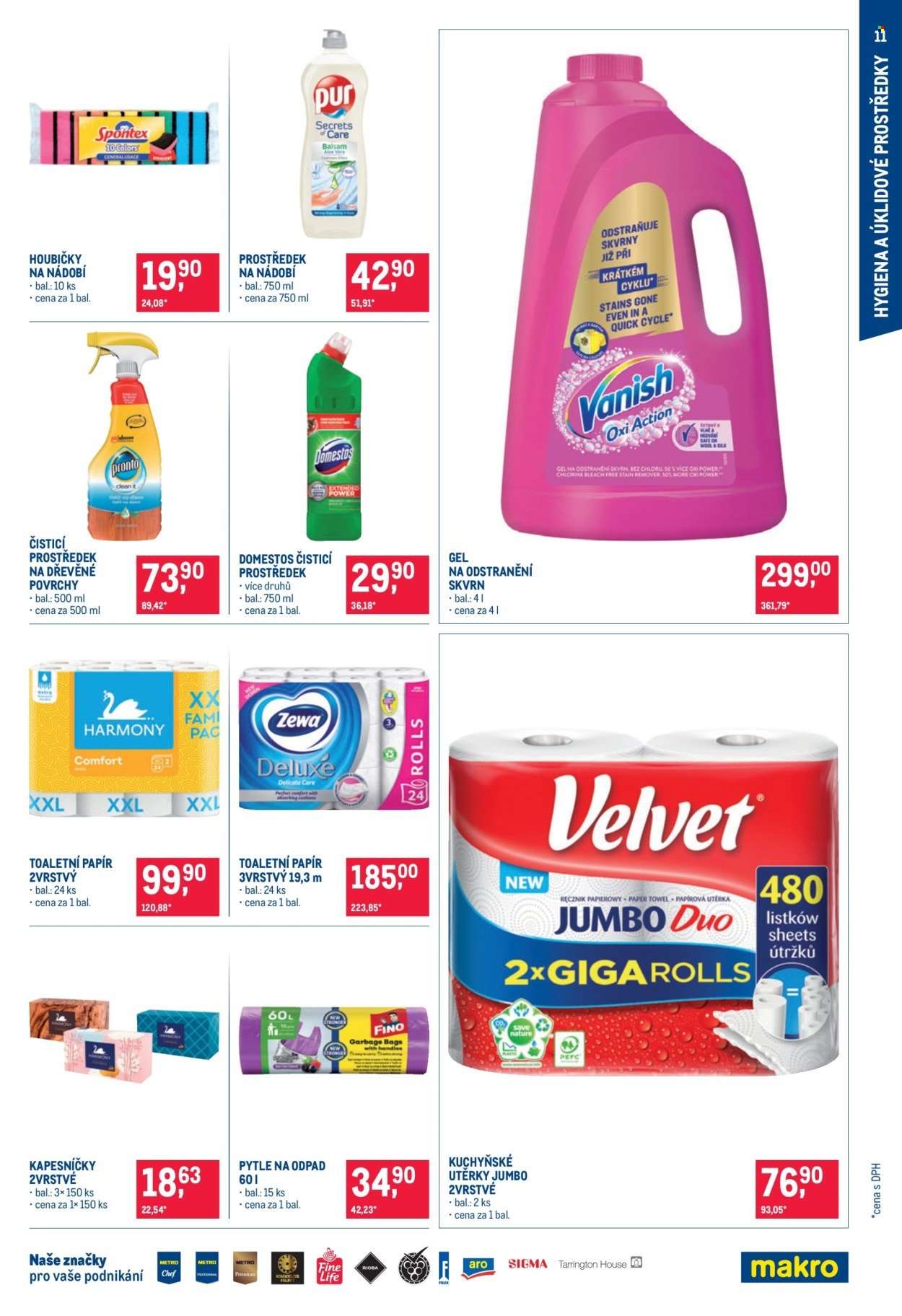MAKRO leták - Nepotravinové zboží