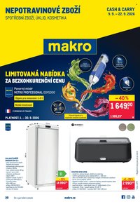 MAKRO leták - Nepotravinové zboží
