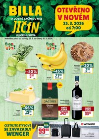 BILLA leták - Speciál: Jičín (2026-03-25 - 2026-03-31)