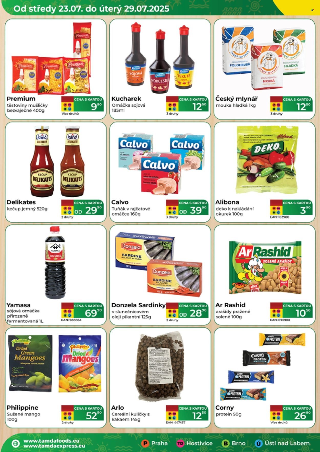 TAMDA FOODS leták - Od středy 23.7.2025 (2025-07-23 - 2025-07-29)