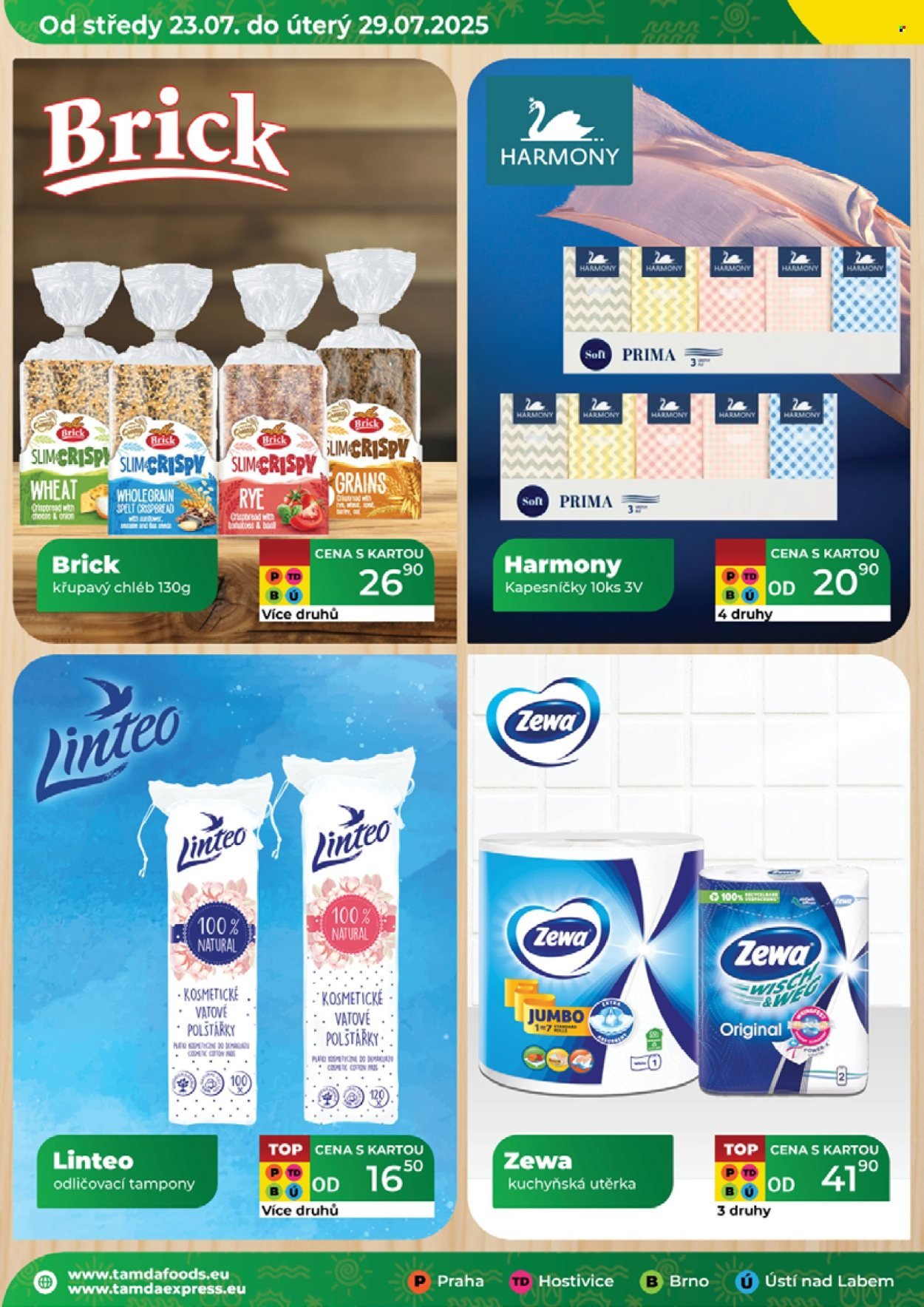 TAMDA FOODS leták - Od středy 23.7.2025 (2025-07-23 - 2025-07-29)