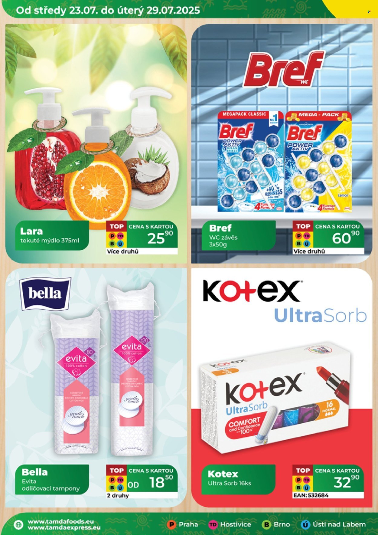 TAMDA FOODS leták - Od středy 23.7.2025 (2025-07-23 - 2025-07-29)