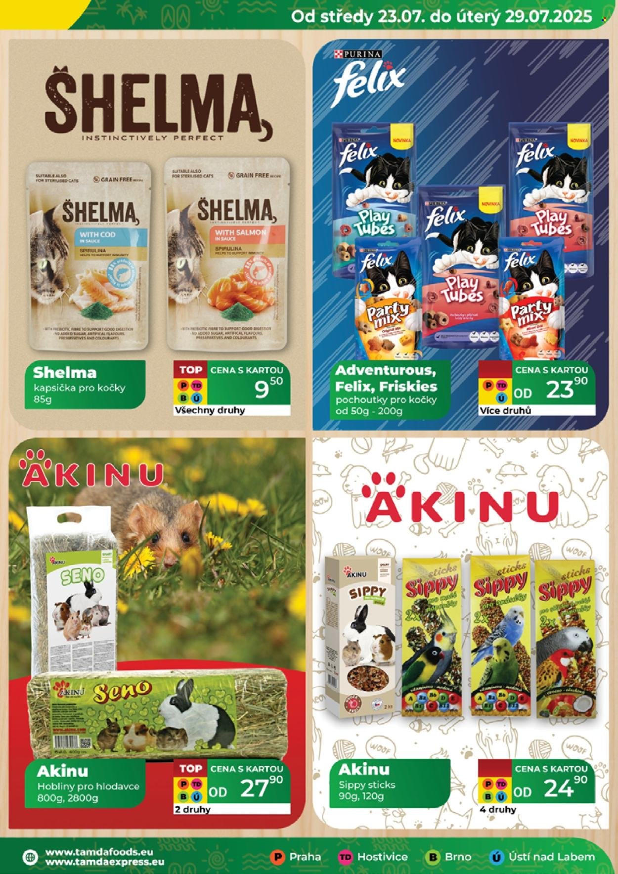 TAMDA FOODS leták - Od středy 23.7.2025 (2025-07-23 - 2025-07-29)