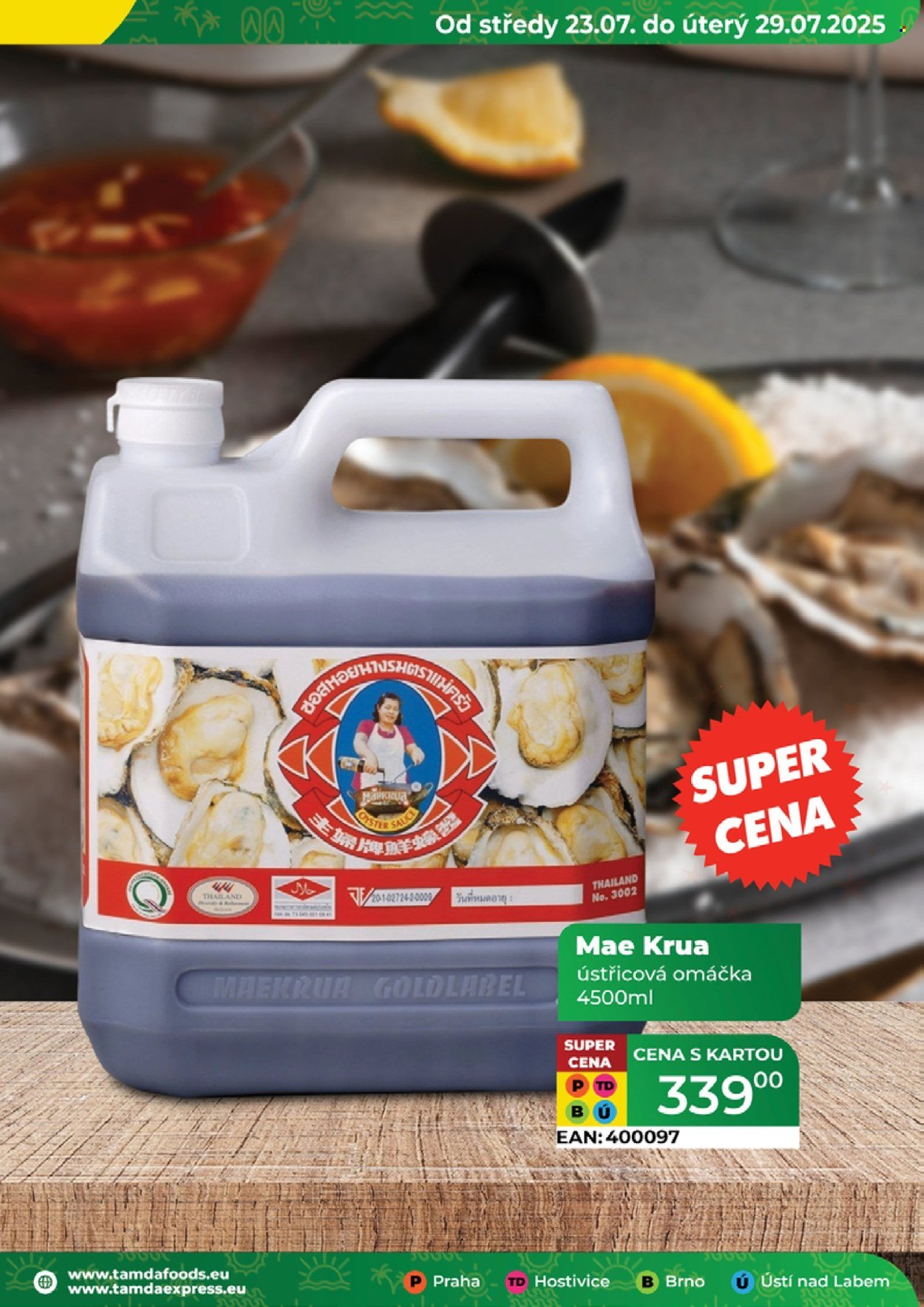 TAMDA FOODS leták - Od středy 23.7.2025 (2025-07-23 - 2025-07-29)