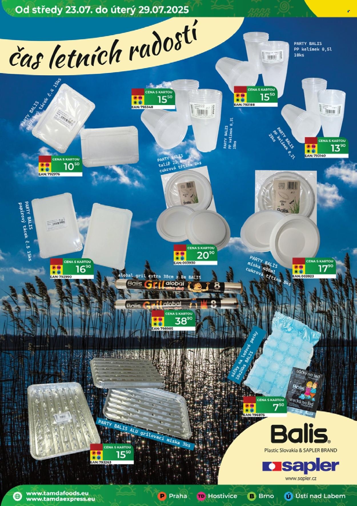 TAMDA FOODS leták - Od středy 23.7.2025 (2025-07-23 - 2025-07-29)