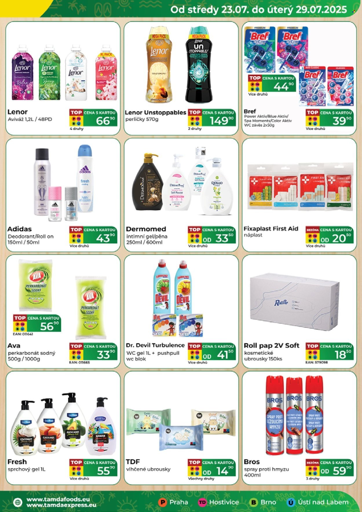 TAMDA FOODS leták - Od středy 23.7.2025 (2025-07-23 - 2025-07-29)