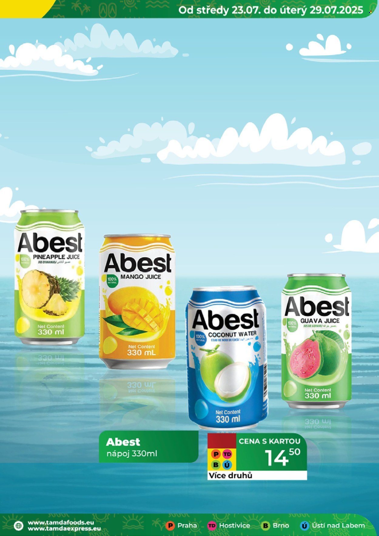 TAMDA FOODS leták - Od středy 23.7.2025 (2025-07-23 - 2025-07-29)