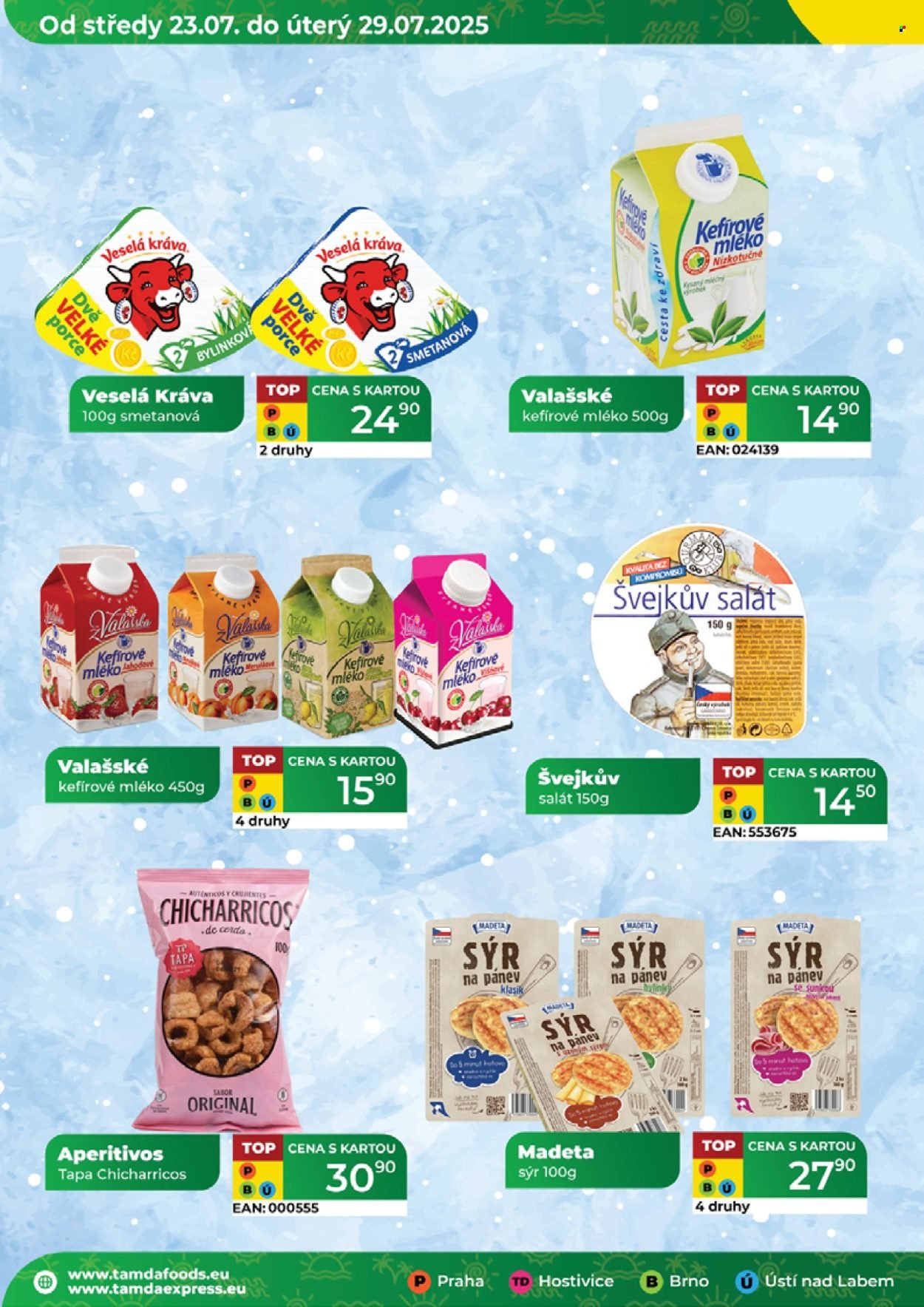 TAMDA FOODS leták - Od středy 23.7.2025 (2025-07-23 - 2025-07-29)