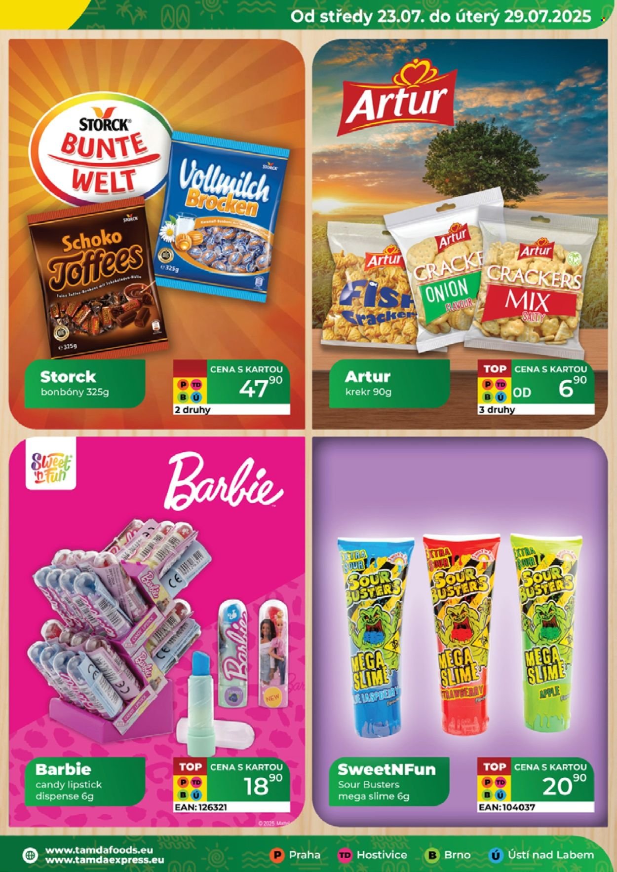 TAMDA FOODS leták - Od středy 23.7.2025 (2025-07-23 - 2025-07-29)