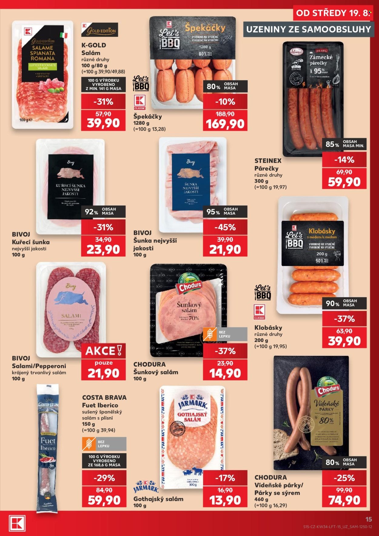 KAUFLAND leták - Od středy 19.8.2026