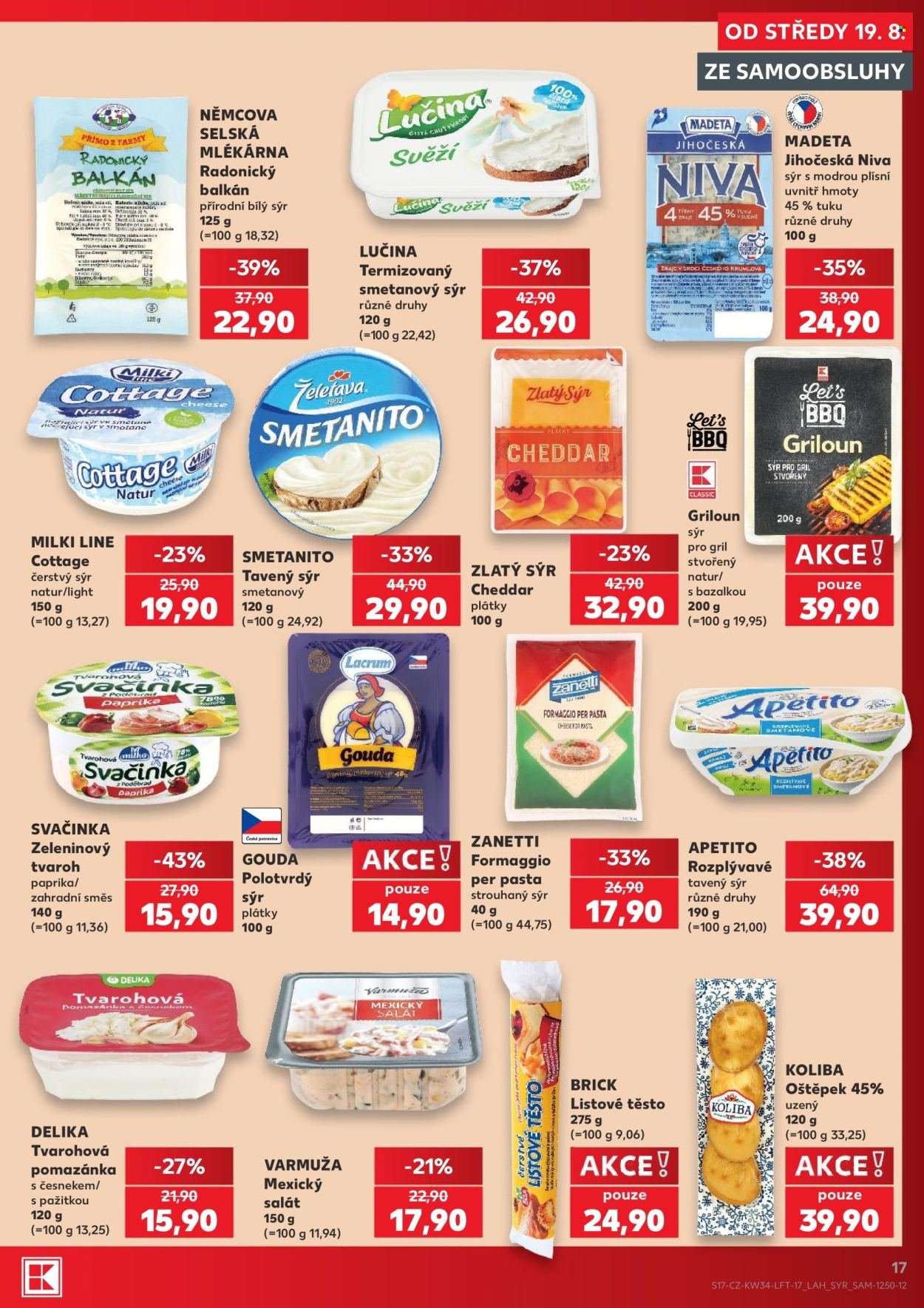 KAUFLAND leták - Od středy 19.8.2026