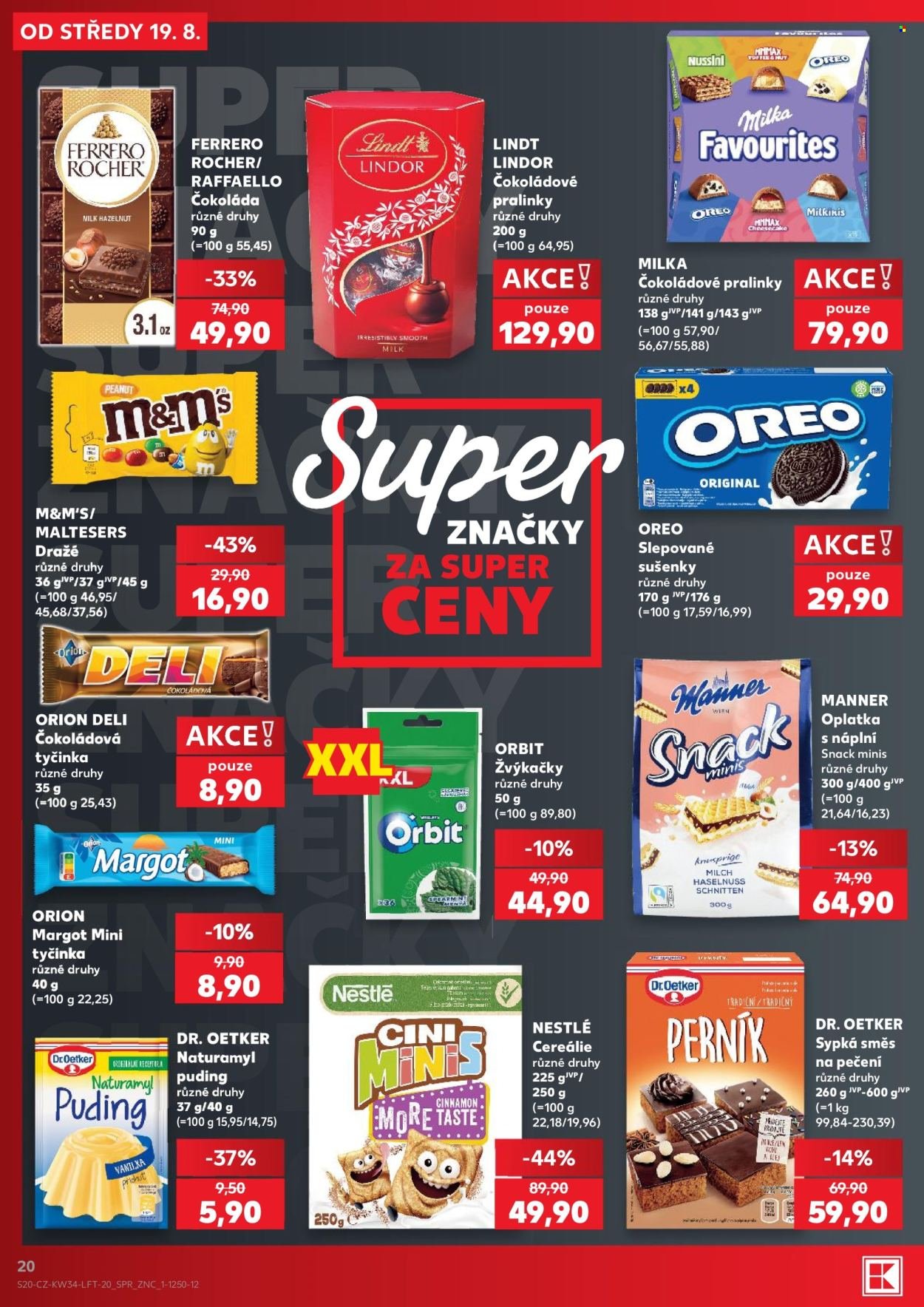 KAUFLAND leták - Od středy 19.8.2026