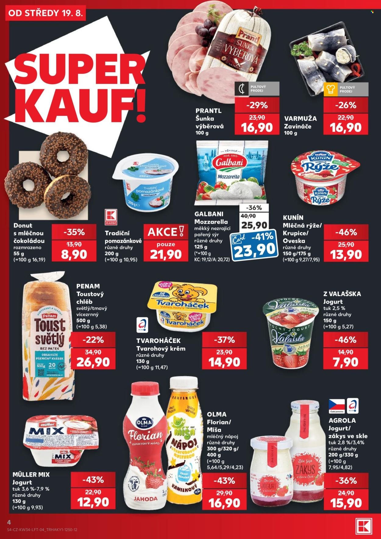 KAUFLAND leták - Od středy 19.8.2026