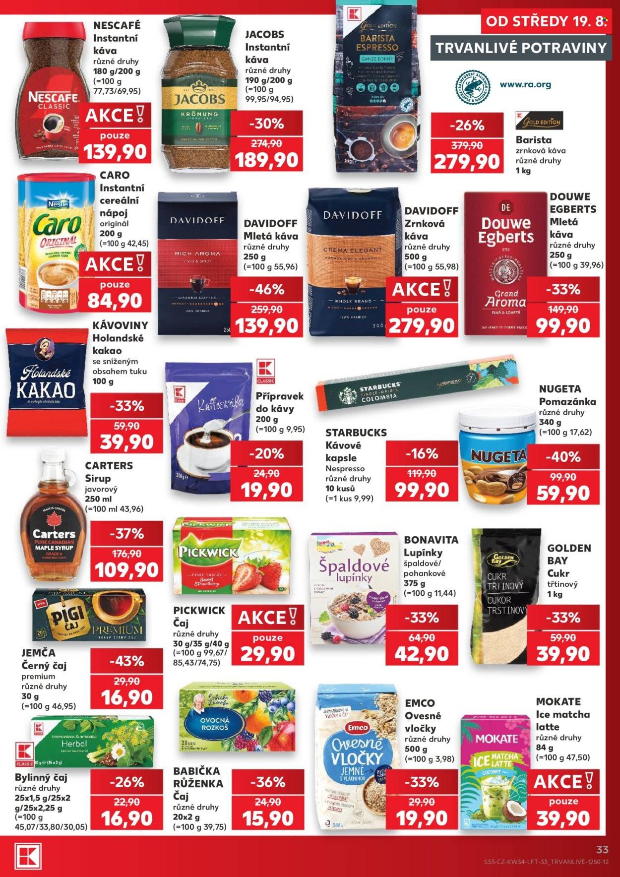KAUFLAND leták - Od středy 19.8.2026
