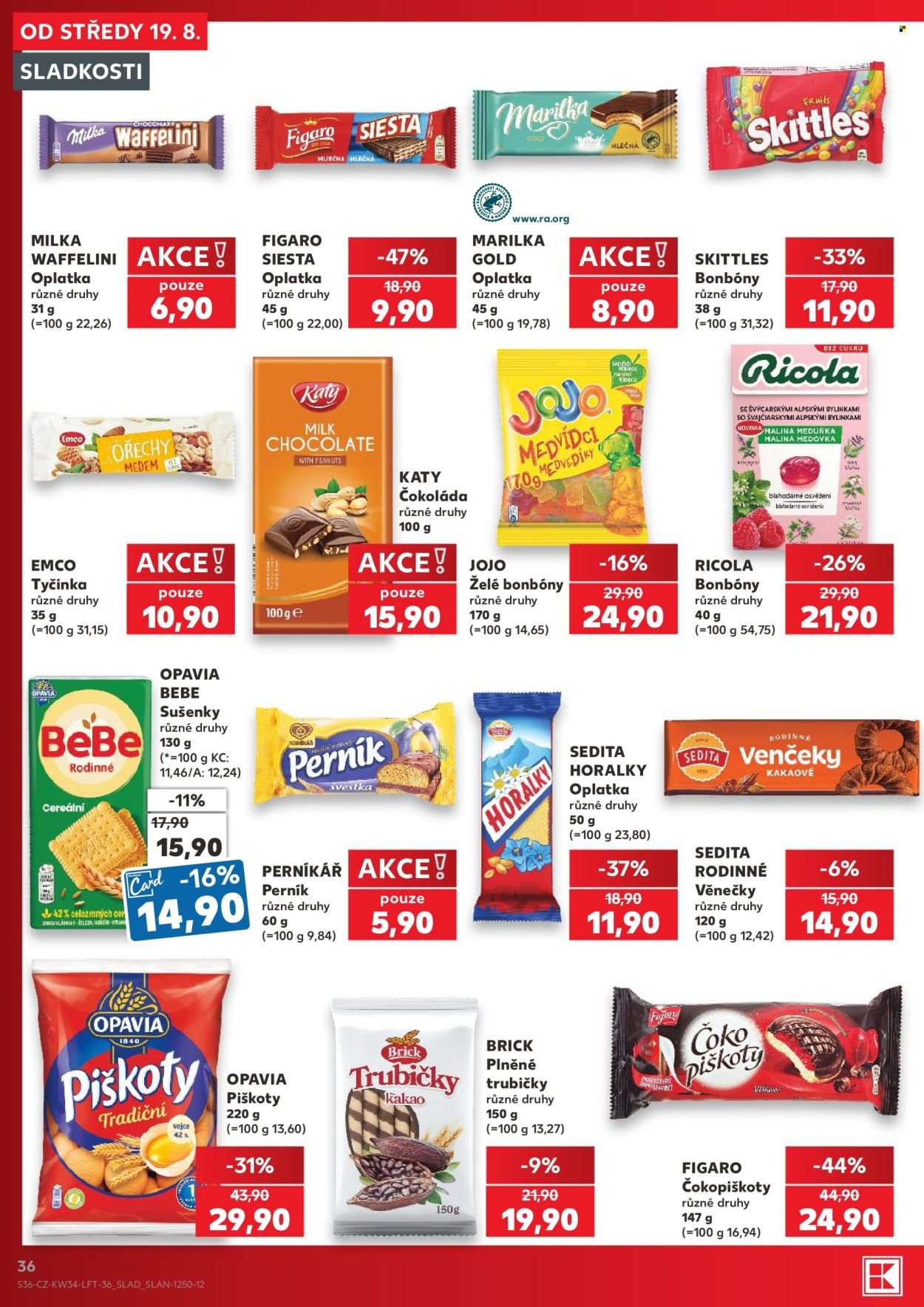 KAUFLAND leták - Od středy 19.8.2026