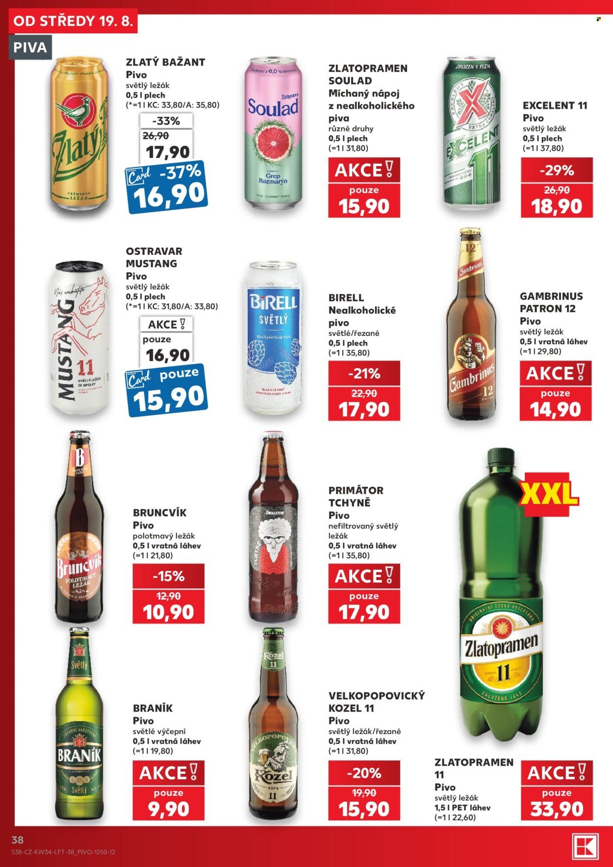 KAUFLAND leták - Od středy 19.8.2026