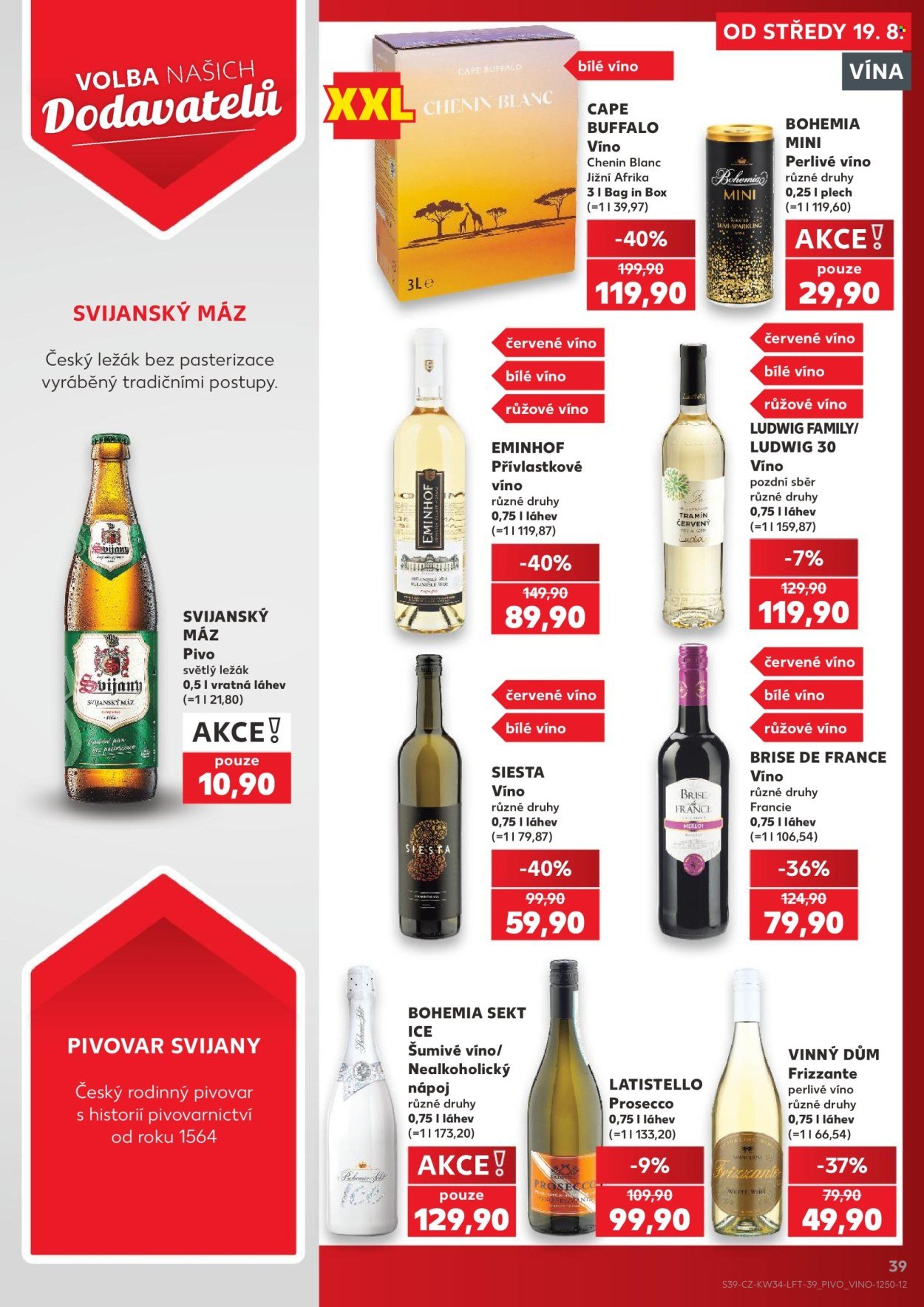 KAUFLAND leták - Od středy 19.8.2026