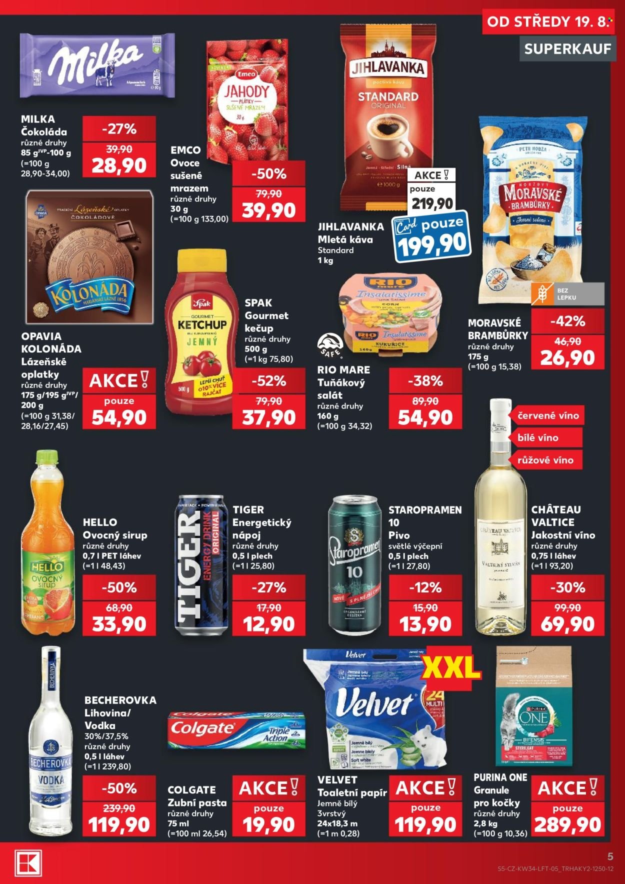 KAUFLAND leták - Od středy 19.8.2026