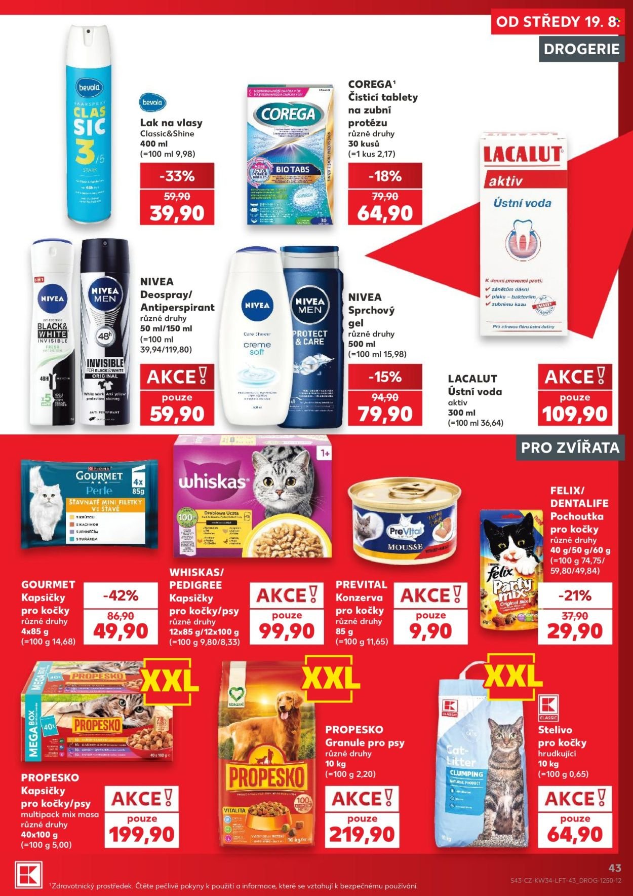 KAUFLAND leták - Od středy 19.8.2026