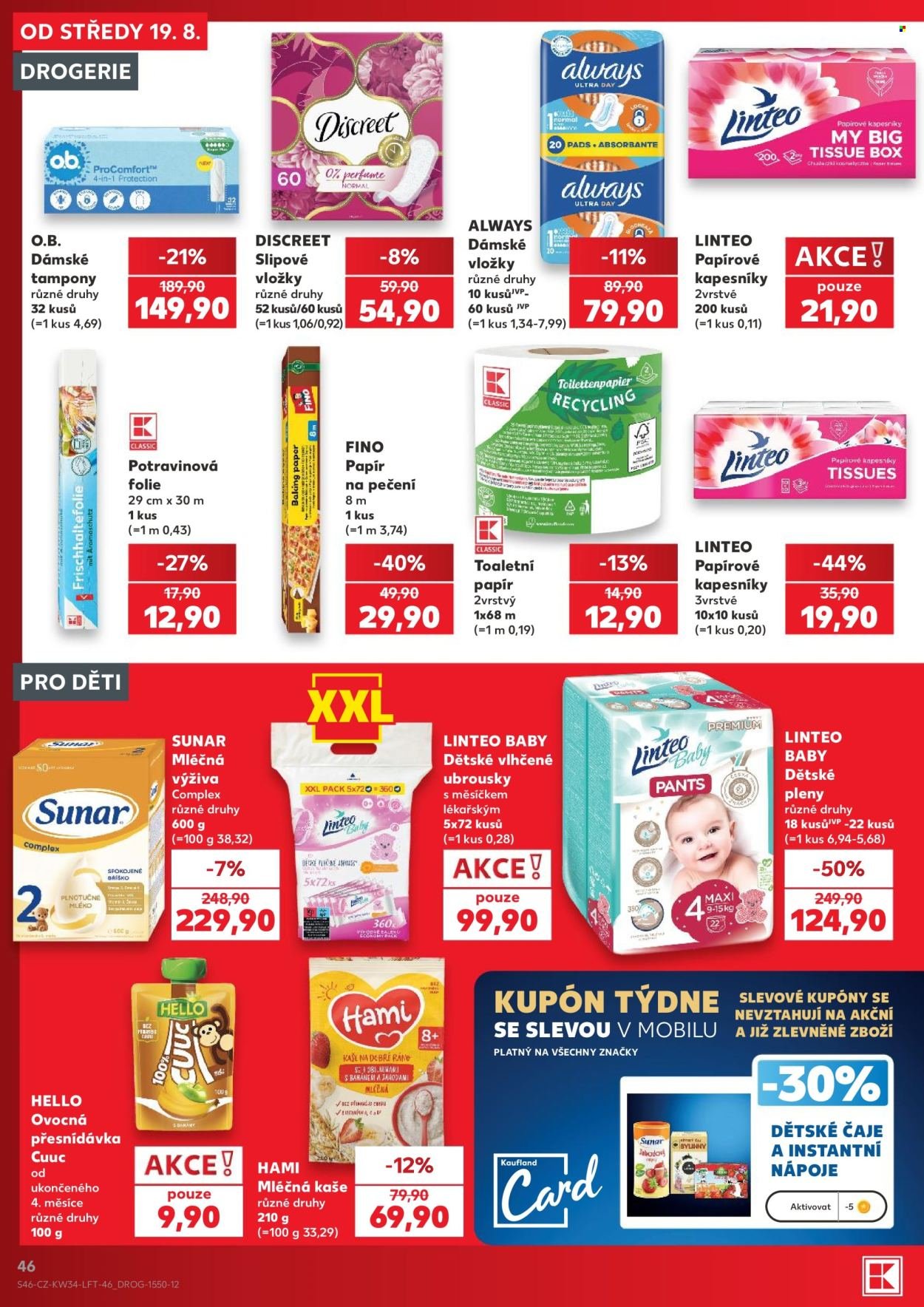KAUFLAND leták - Od středy 19.8.2026