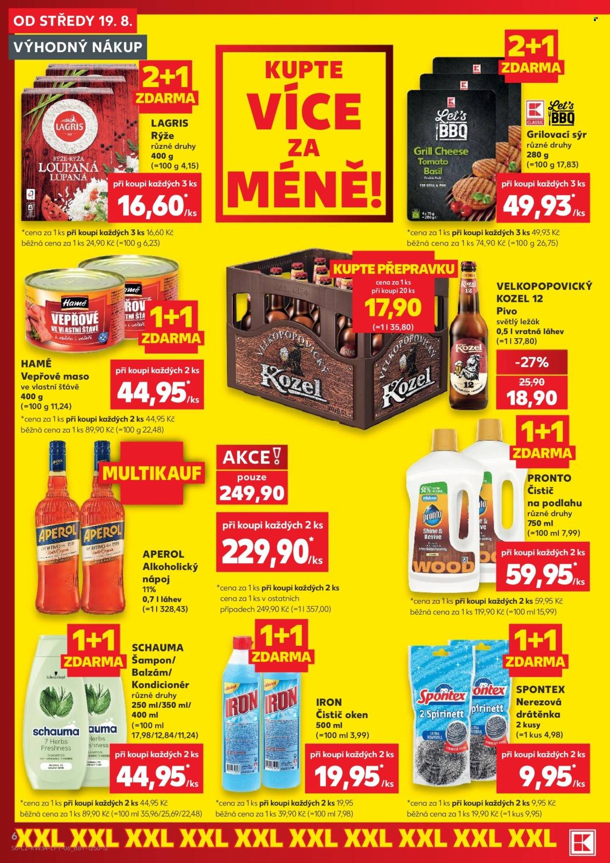 KAUFLAND leták - Od středy 19.8.2026