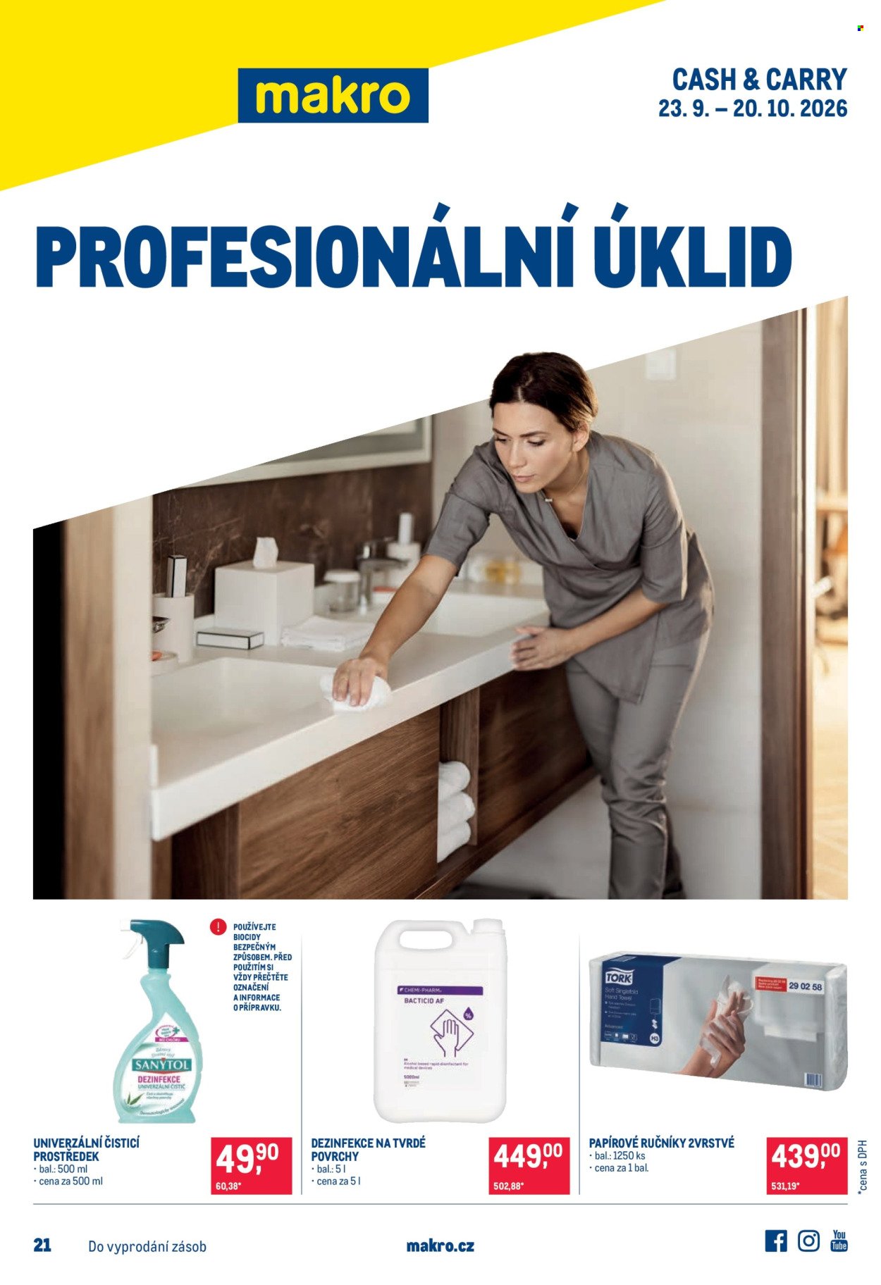 MAKRO leták - Profesionální úklid