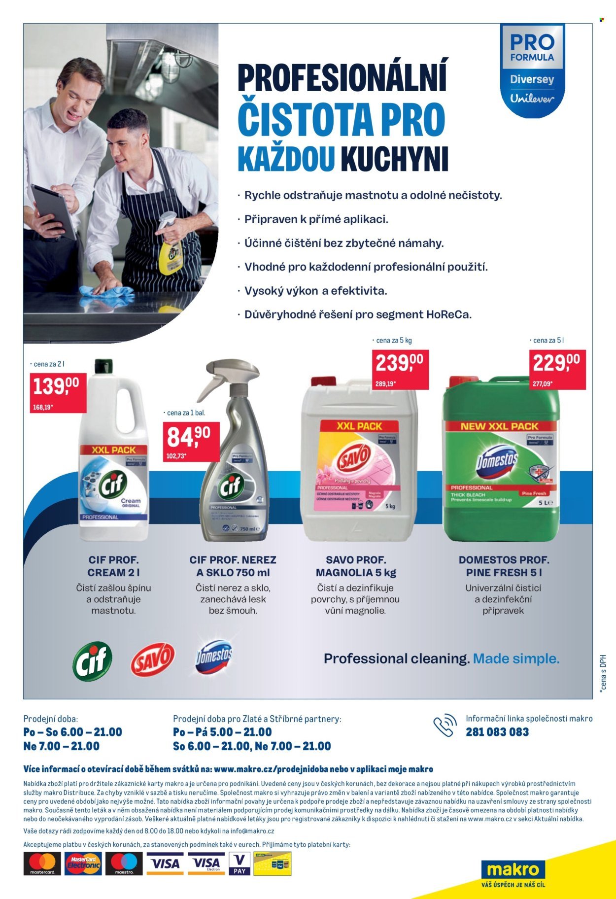 MAKRO leták - Profesionální úklid