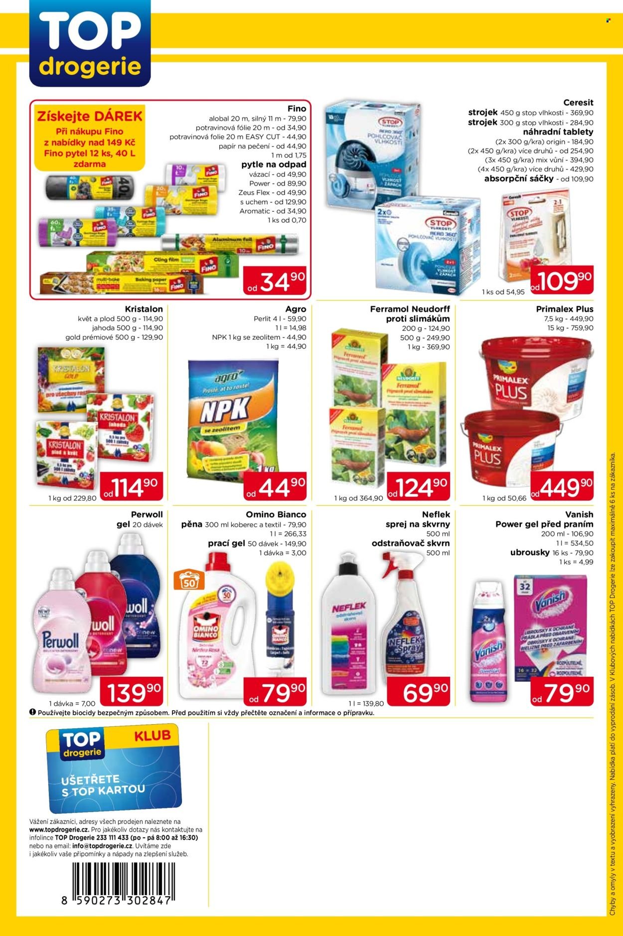 TOP DROGERIE leták - Od čtvrtka 2.4.2026 (2026-04-02 - 2026-04-11)