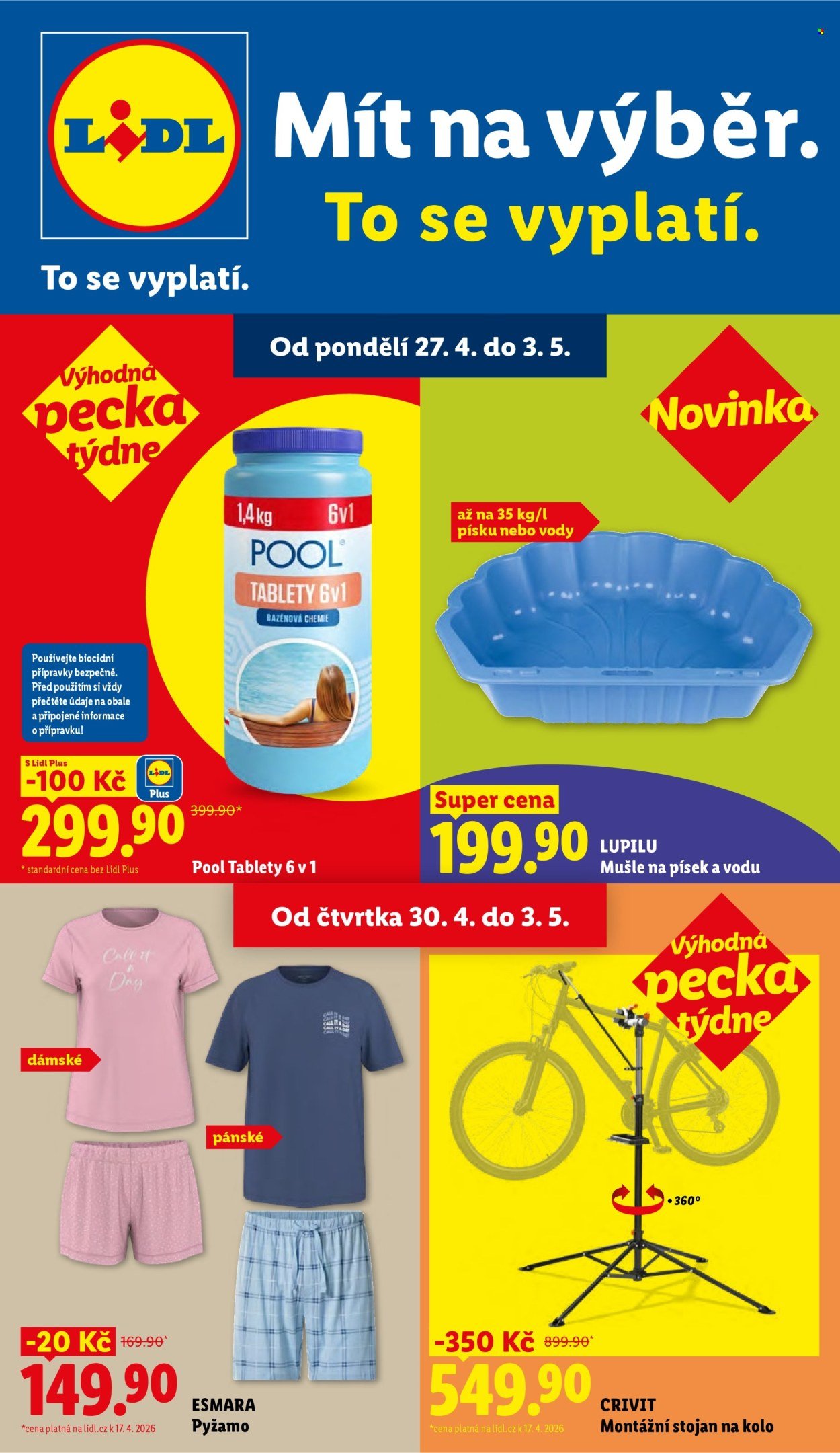 LIDL leták - Spotřební zboží (2026-04-27 - 2026-05-03)