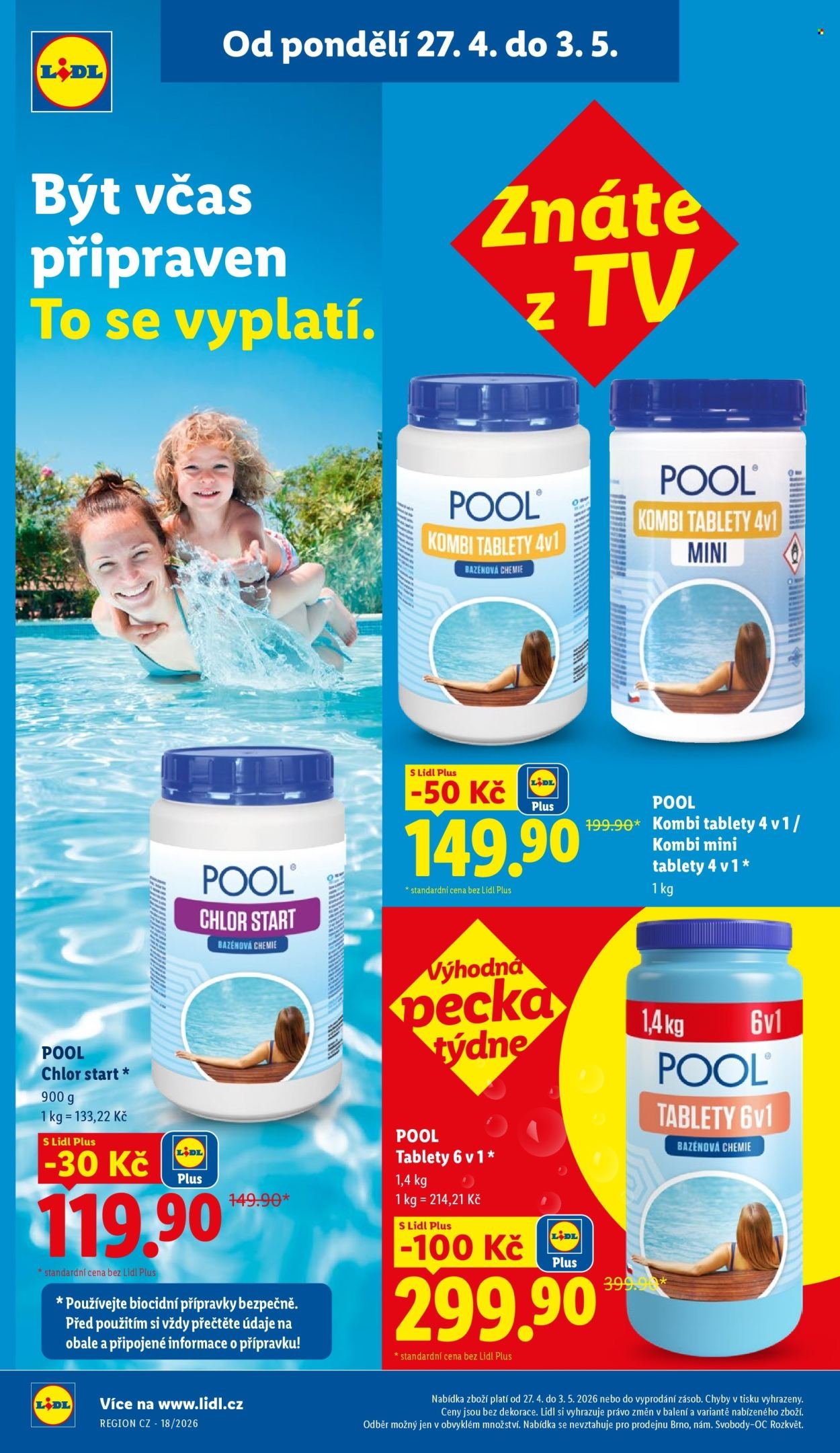LIDL leták - Spotřební zboží (2026-04-27 - 2026-05-03)