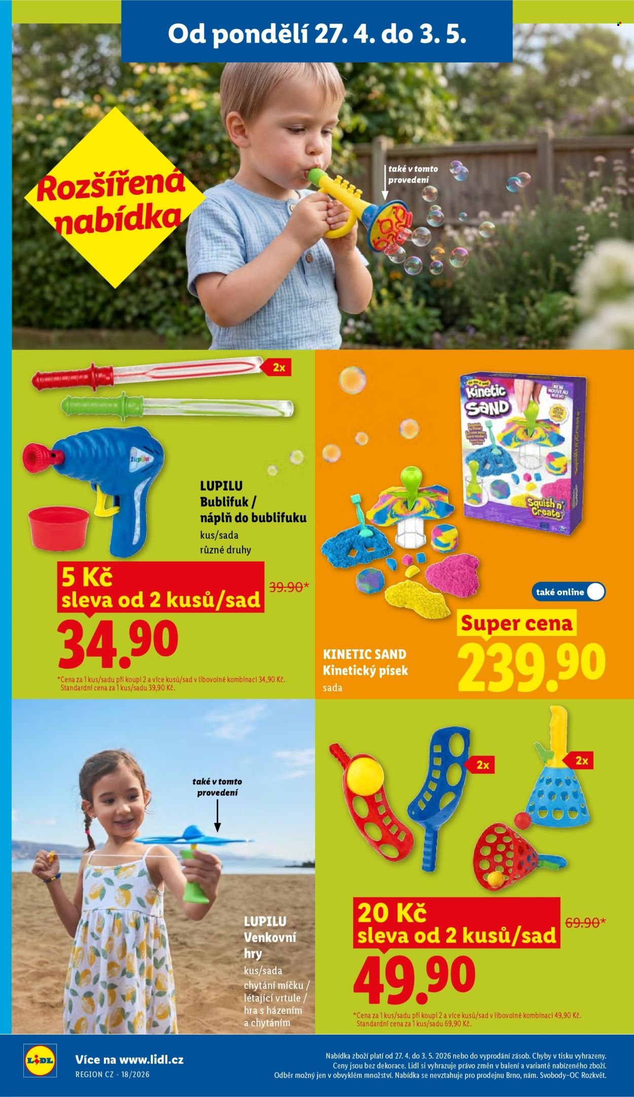 LIDL leták - Spotřební zboží (2026-04-27 - 2026-05-03)