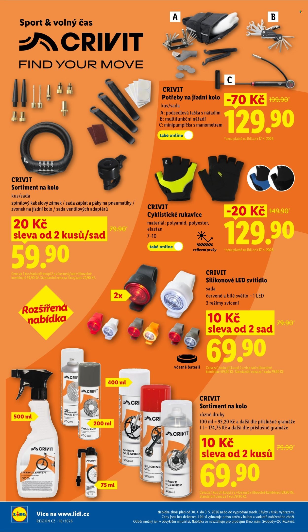 LIDL leták - Spotřební zboží (2026-04-27 - 2026-05-03)