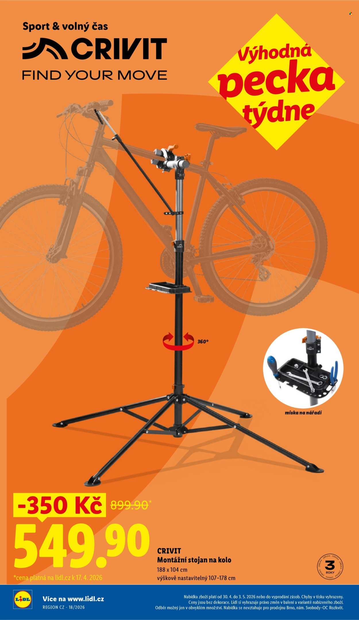 LIDL leták - Spotřební zboží (2026-04-27 - 2026-05-03)